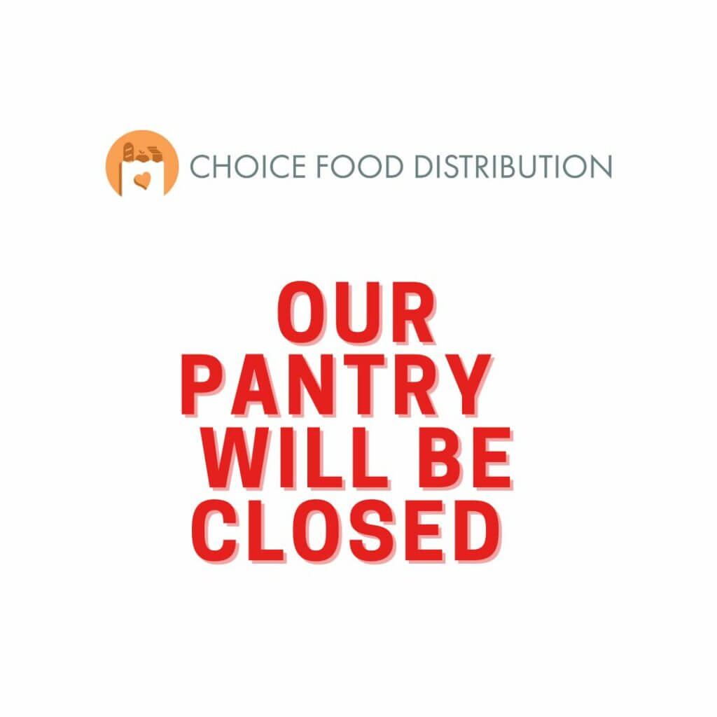 Pantry Closed Heart Ministry Center